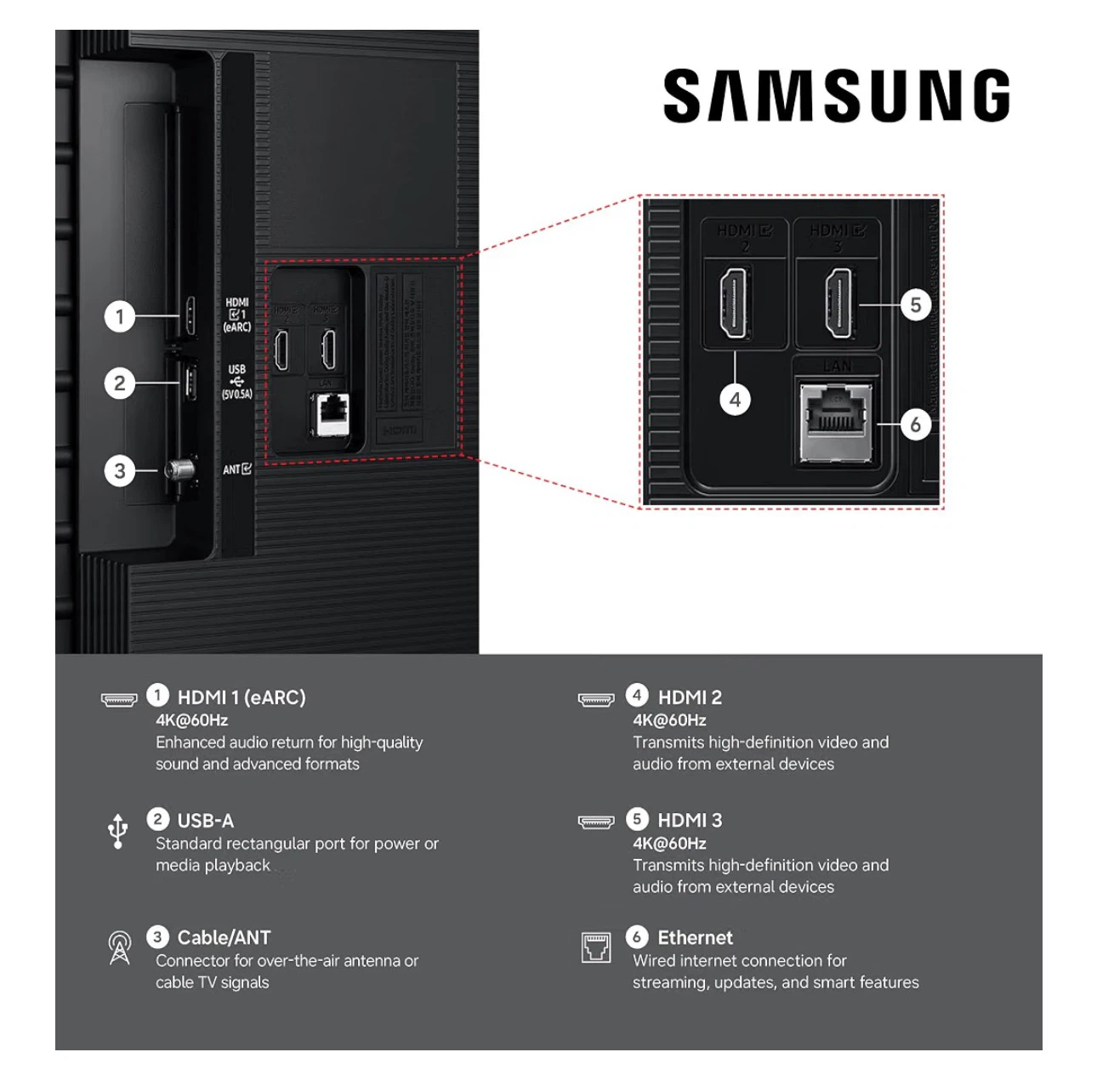 Samsung 55-Inch Class U8000H Series 4K Smart TV, 2026 - photo 4