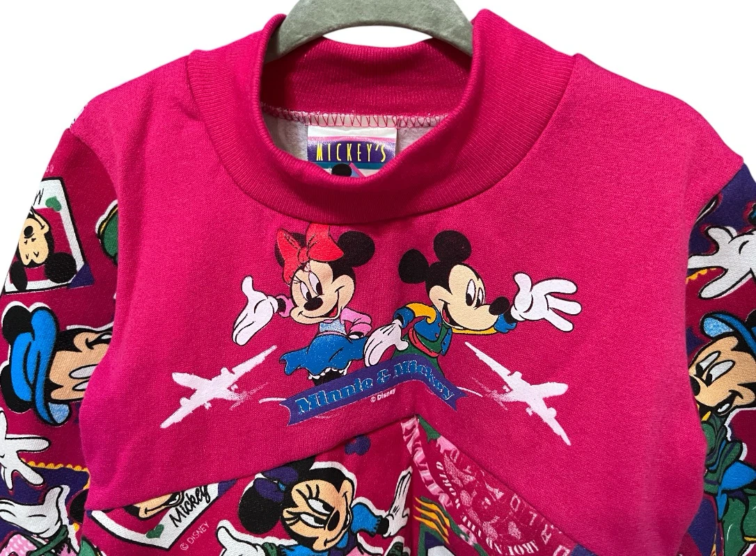 Rare Vintage Disney Mickey & Minnie Dress – Size 3Y – NWT - photo 2