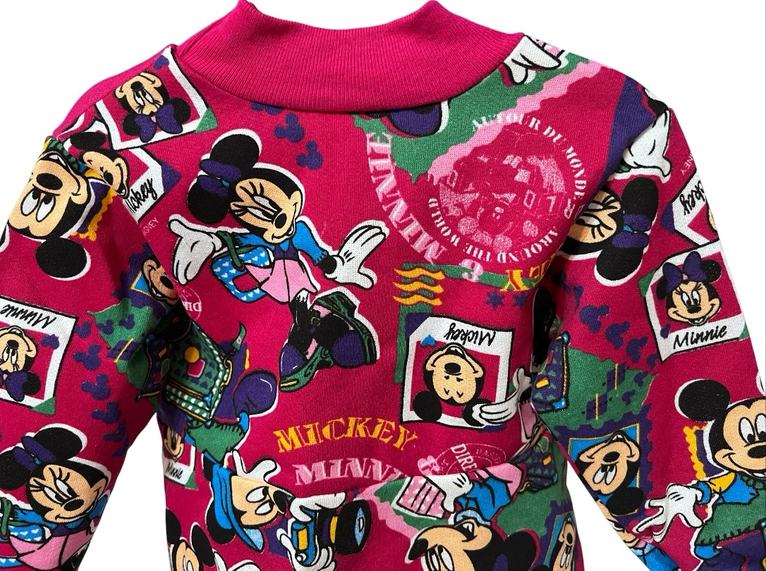 Rare Vintage Disney Mickey & Minnie Dress – Size 3Y – NWT - photo 4