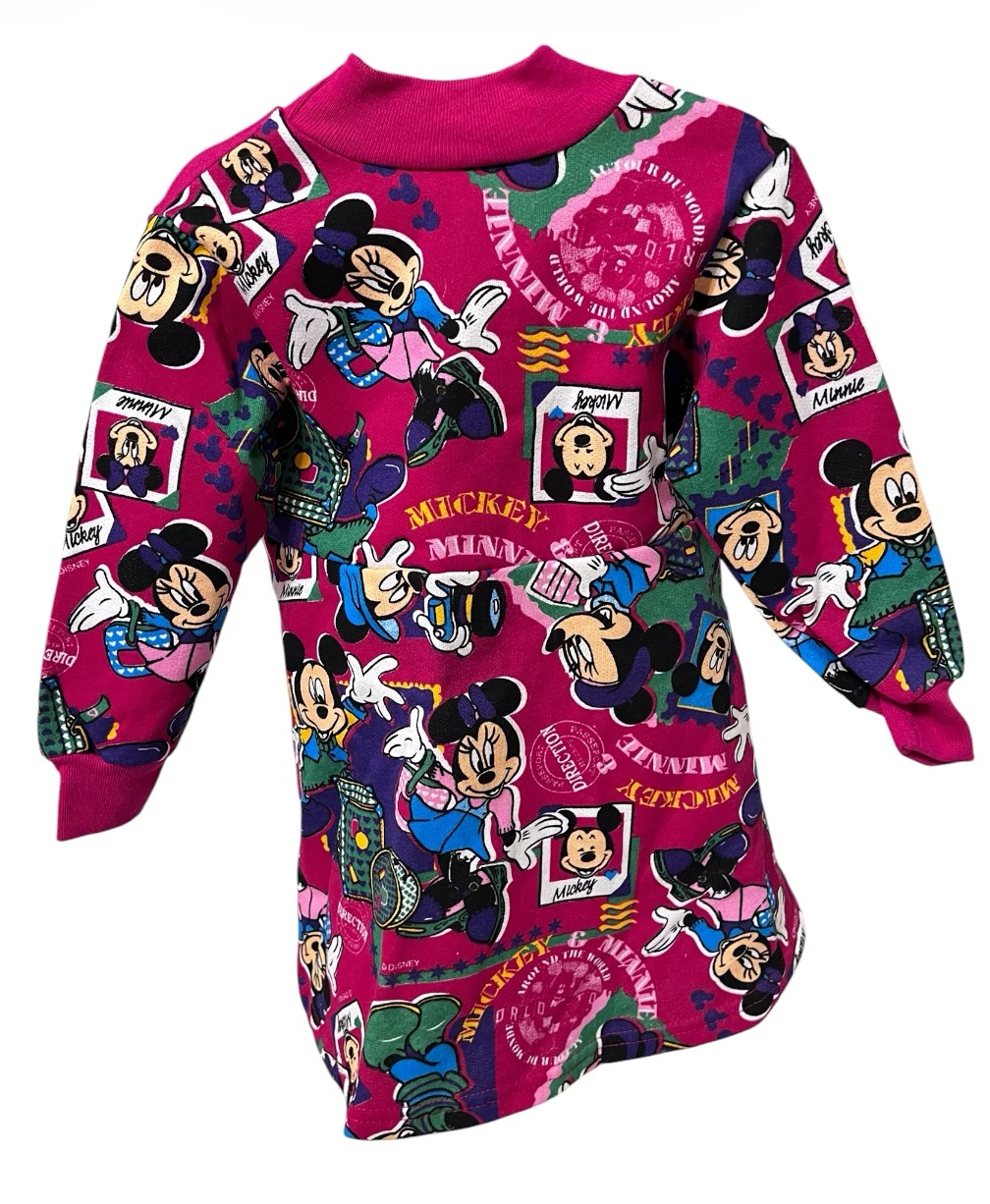Rare Vintage Disney Mickey & Minnie Dress – Size 3Y – NWT - photo 5