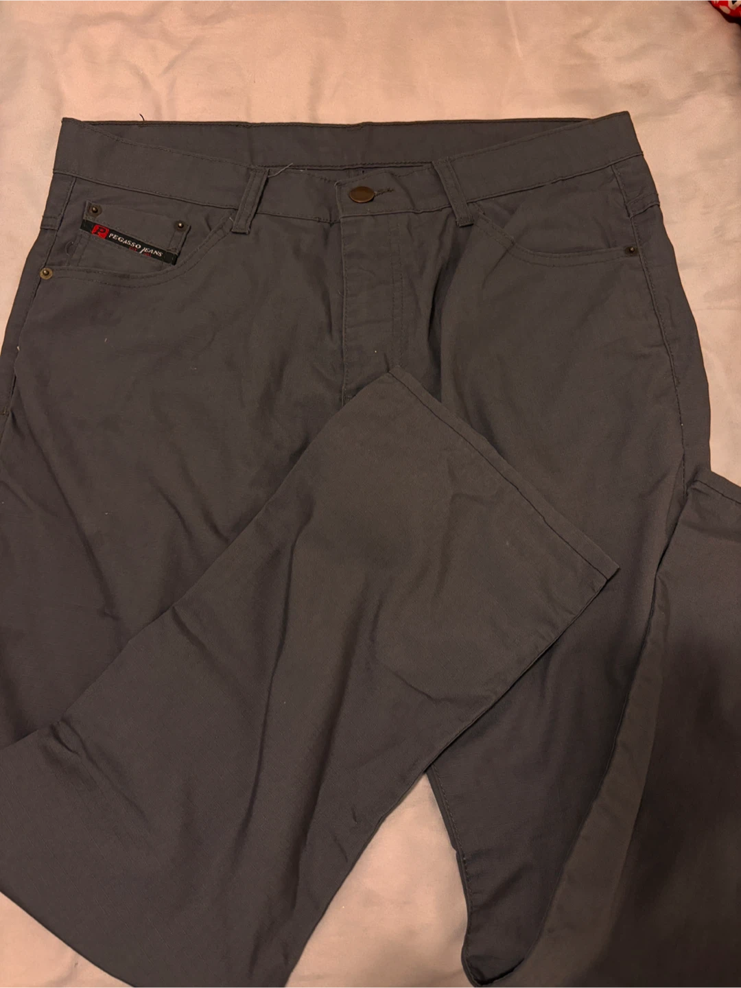 Pegaso Jeans - Grey Casual Pants - photo 2