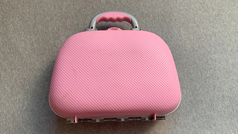 Pink Plastic Toy Carrying Case - photo 2