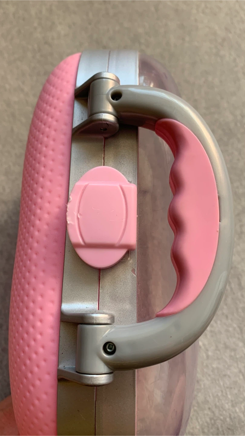 Pink Plastic Toy Carrying Case - photo 3