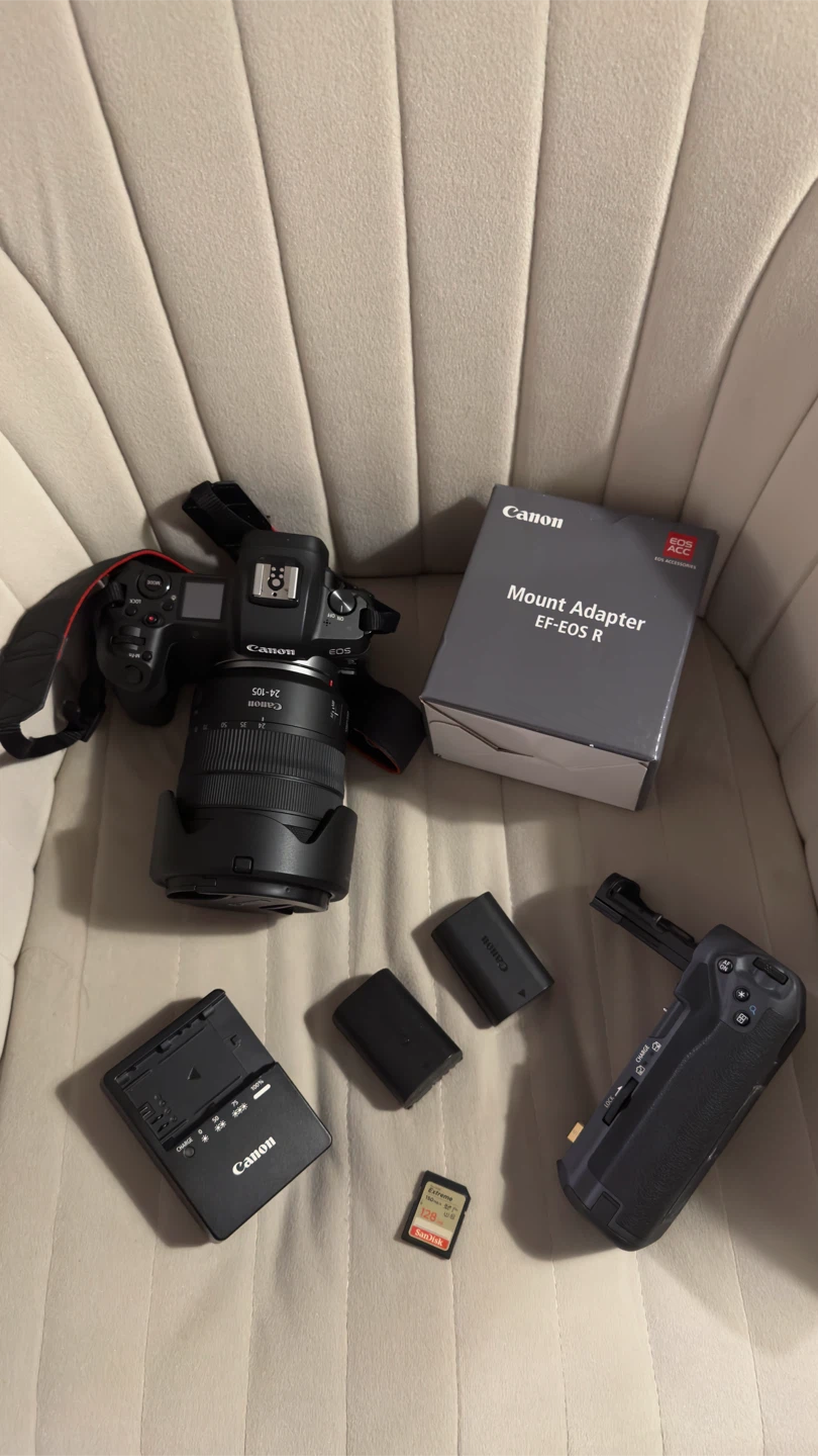 Canon EOS R Full-Frame Mirrorless Camera with RF 24-105mm Lens - photo 2