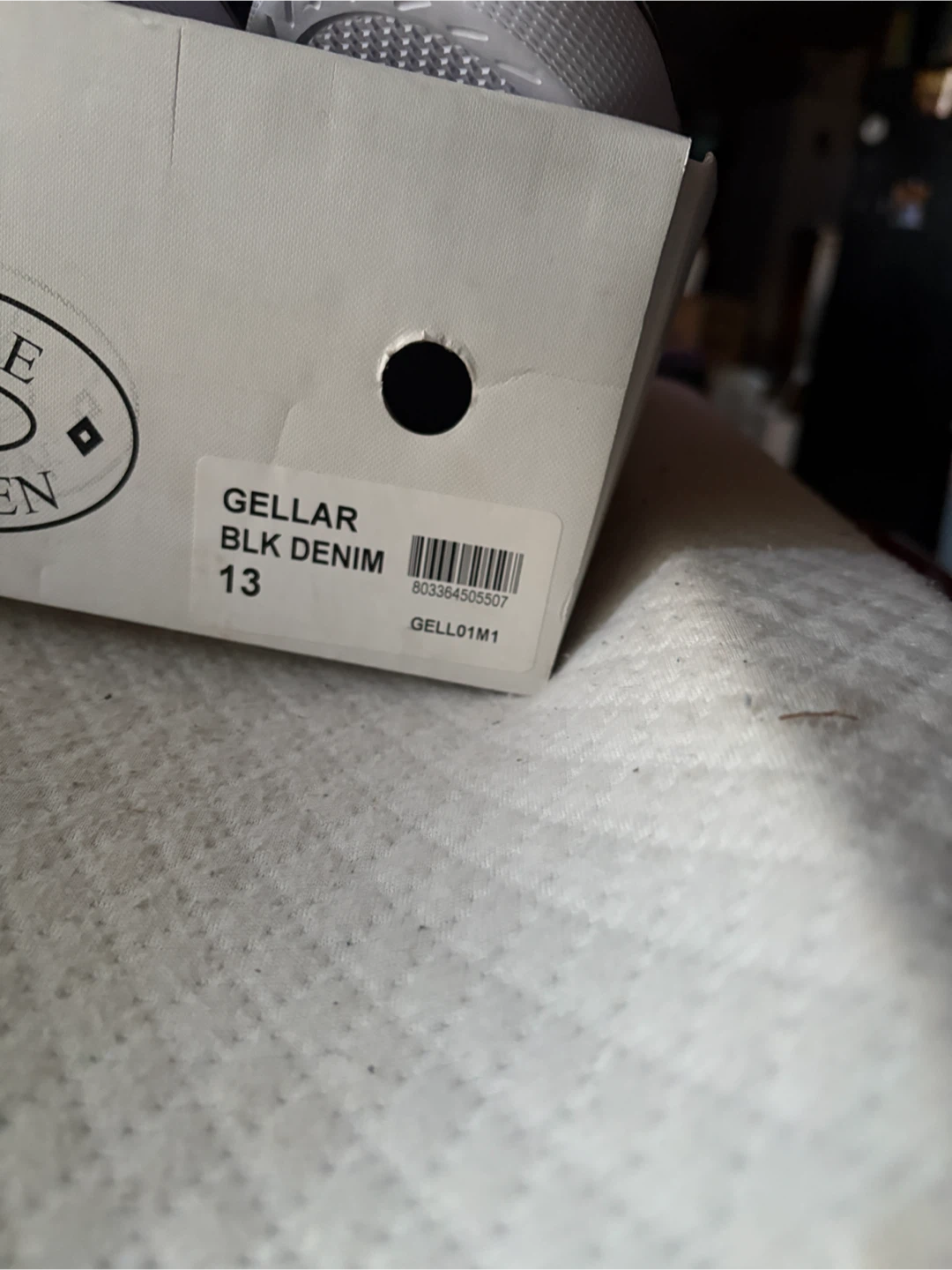 Steve Madden Gellar Black Denim Sneakers Size 13 - photo 2