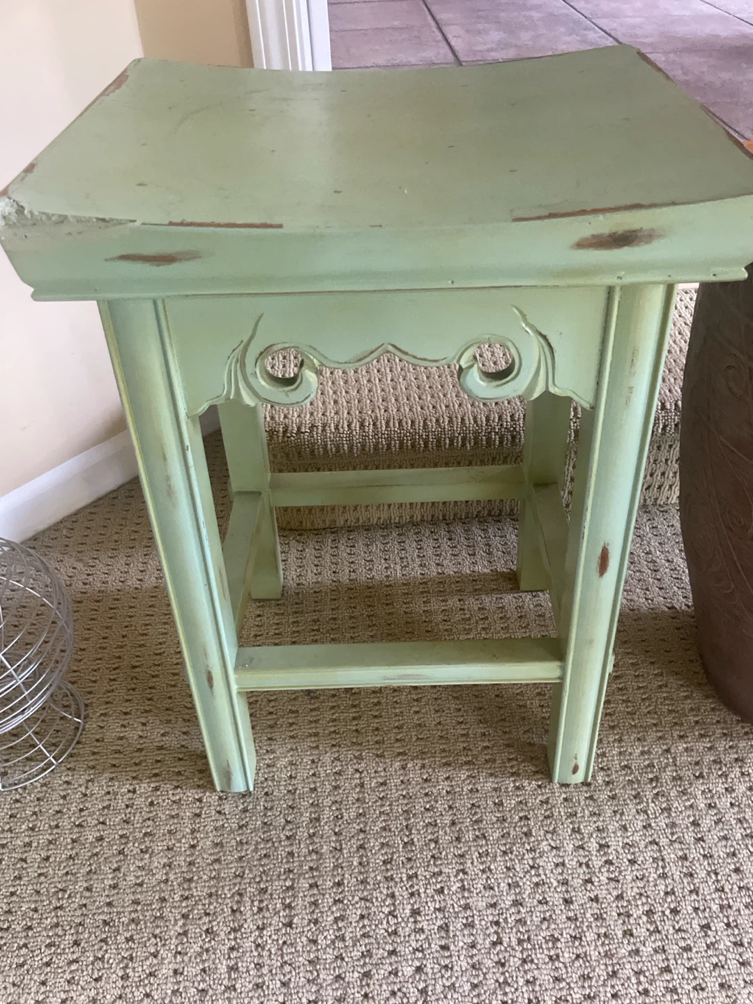 OBO Green Decorative Stool - photo 5