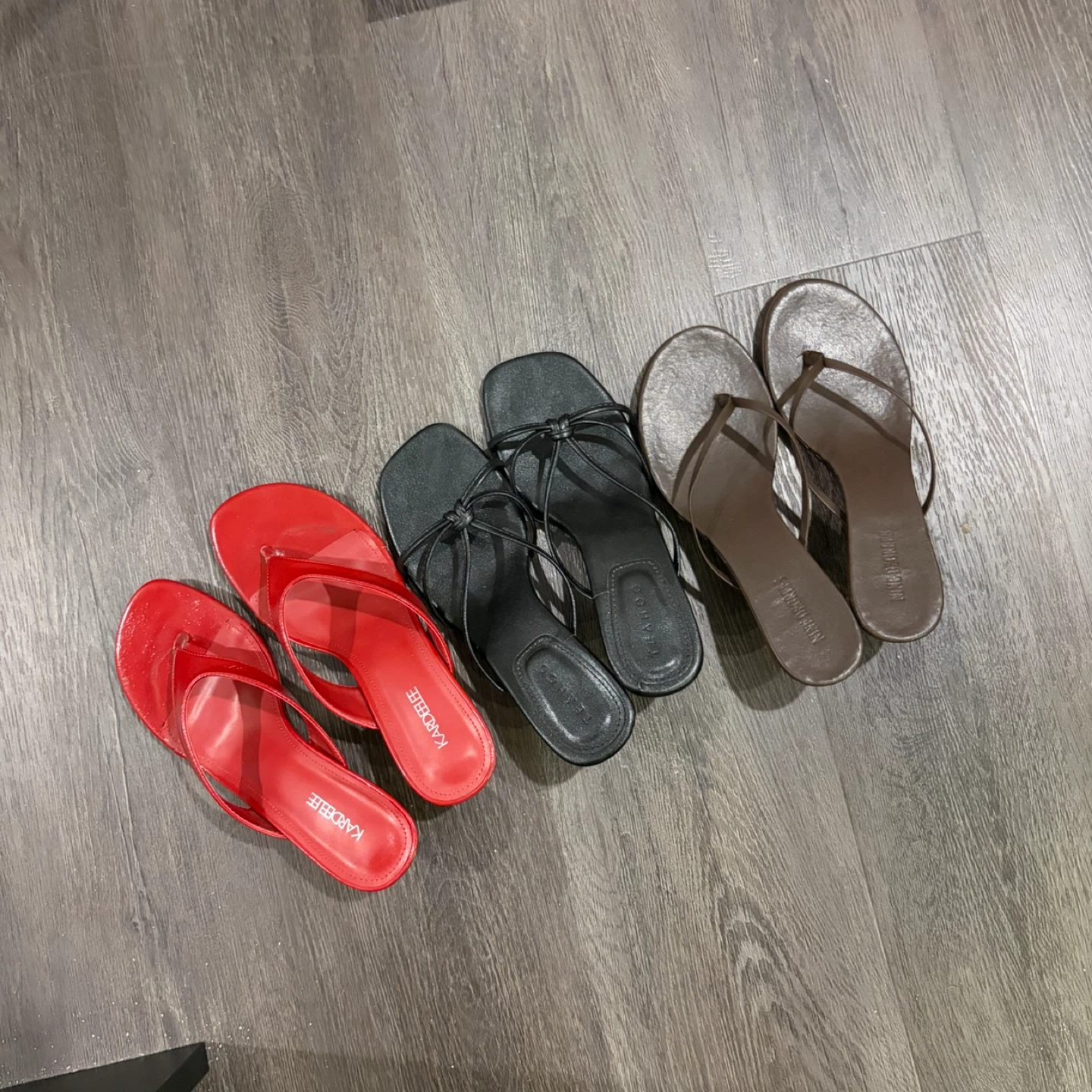 Red Heeled Sandals - photo 3