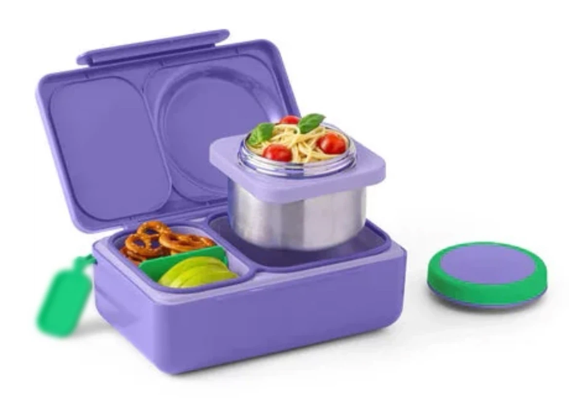 OmieBox UP Hot & Cold Bento Lunch Box – Purple – Brand New - photo 5