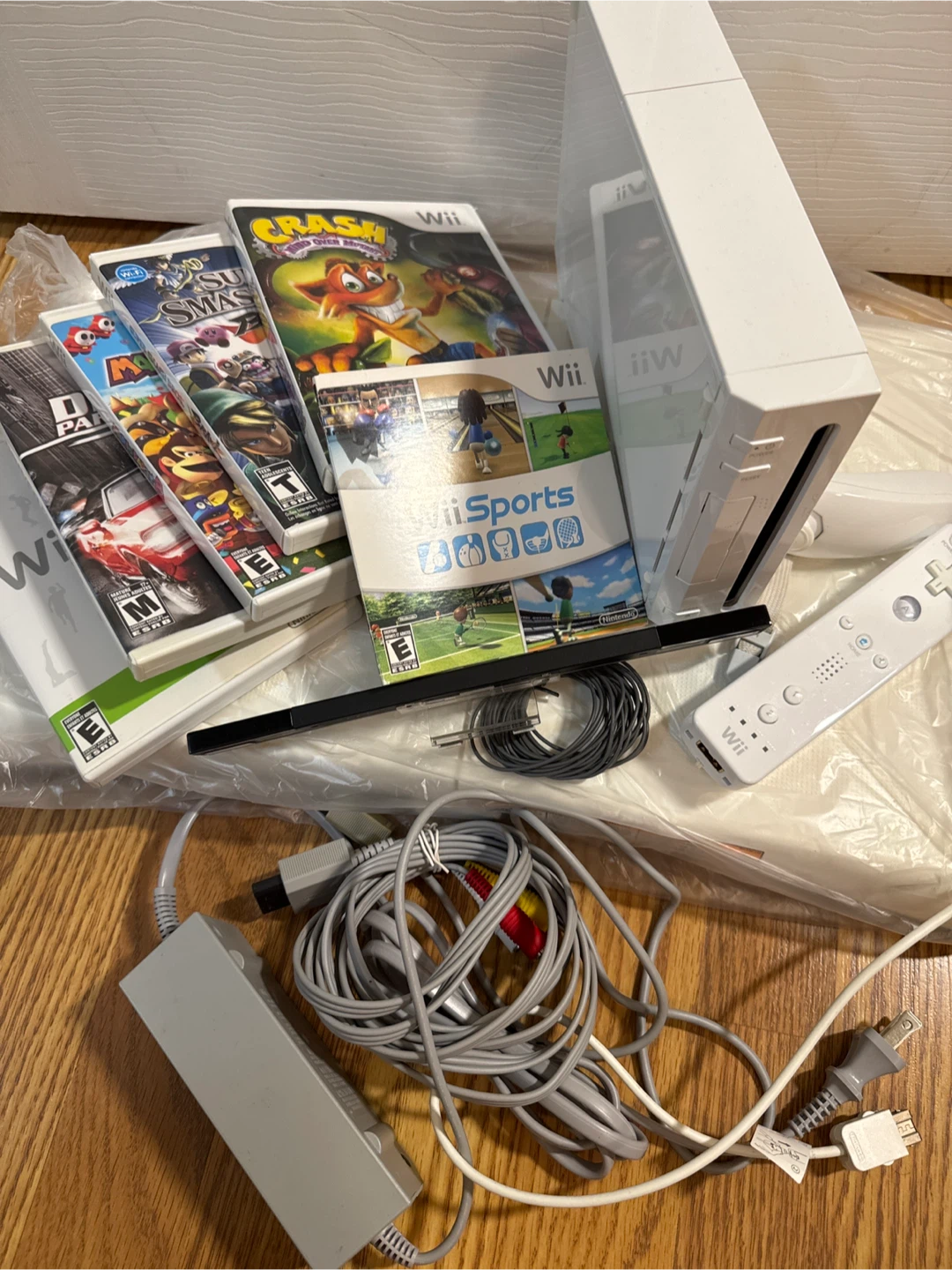 Nintendo Wii Console Bundle with Games - photo 2
