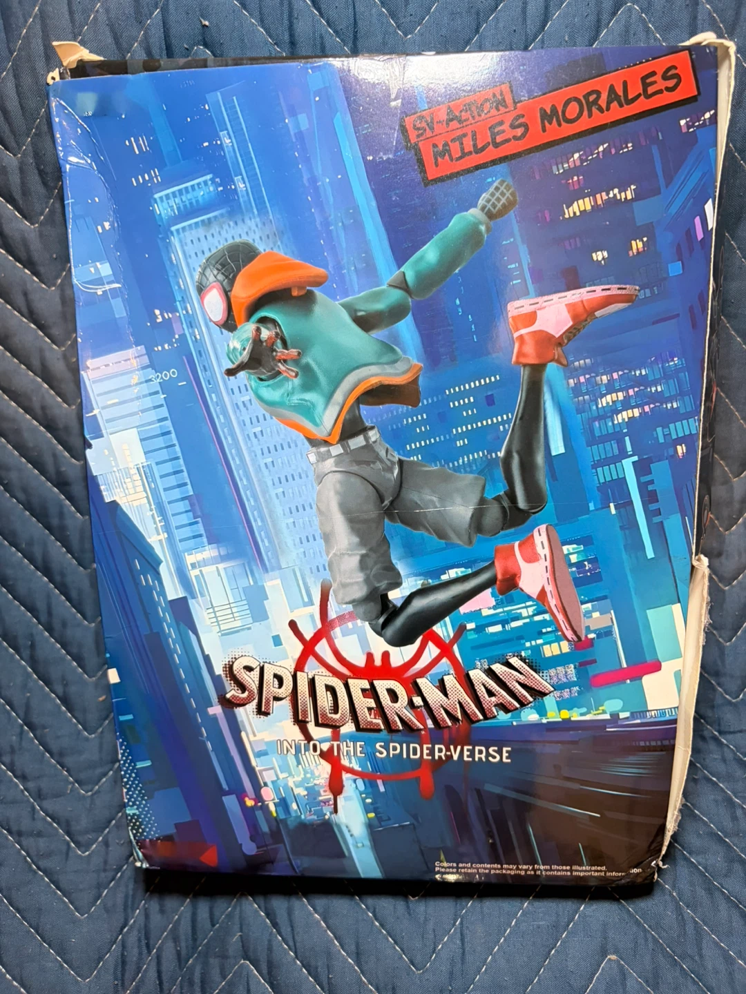 SV-Action Miles Morales Spiderman Into the Spiderverse
