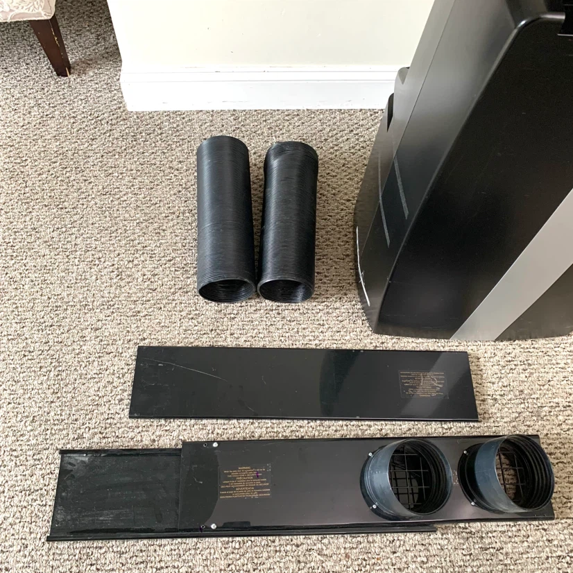 Portable Air Conditioner AC Unit Wheels Window Kit - photo 2