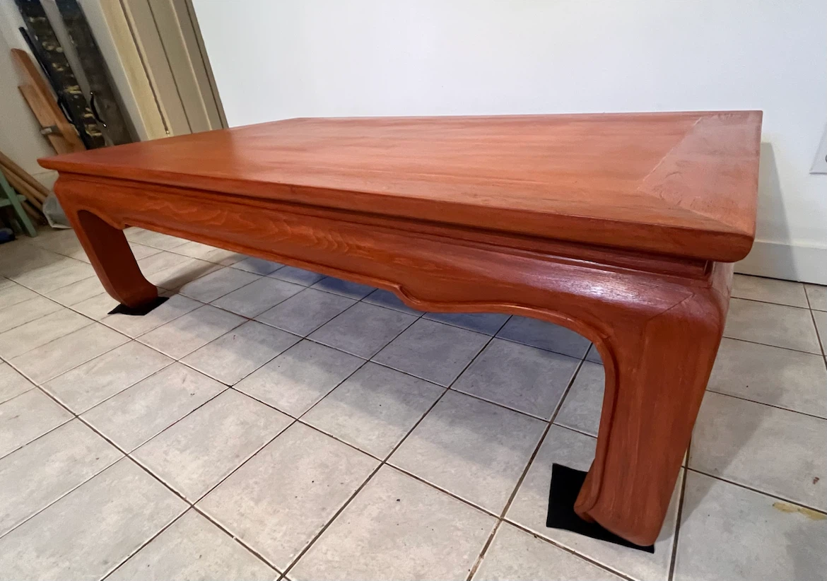 Ming Styled Low Large Coffee Table