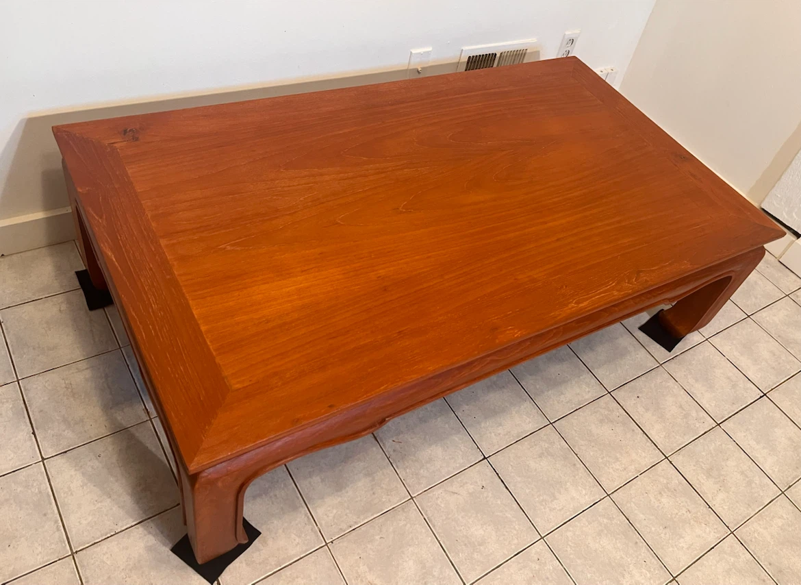 Ming Styled Low Large Coffee Table - photo 2