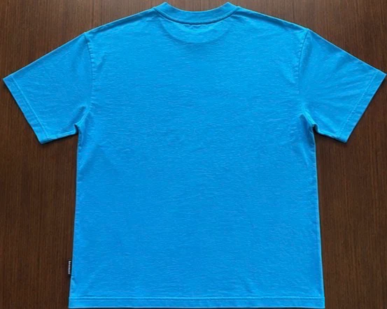 Palm Angels Blue Graphic T-Shirt - photo 3
