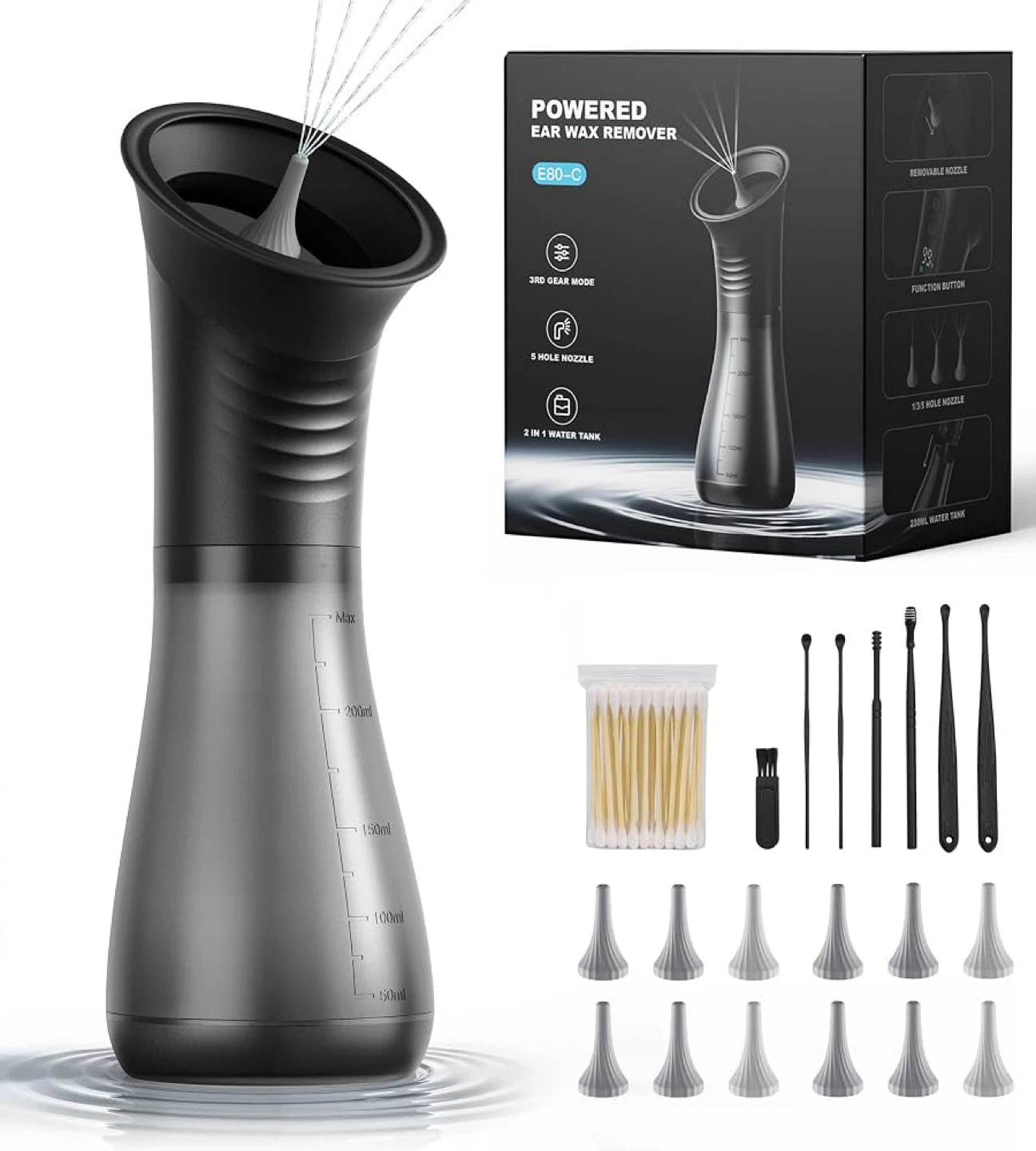 Powered Ear Wax Remover 5000mAh