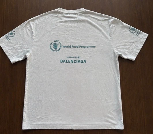 Balenciaga World Food Programme T-Shirt