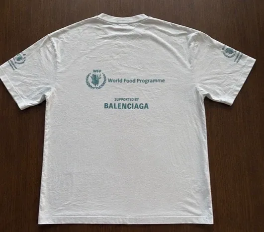Balenciaga World Food Programme T-Shirt