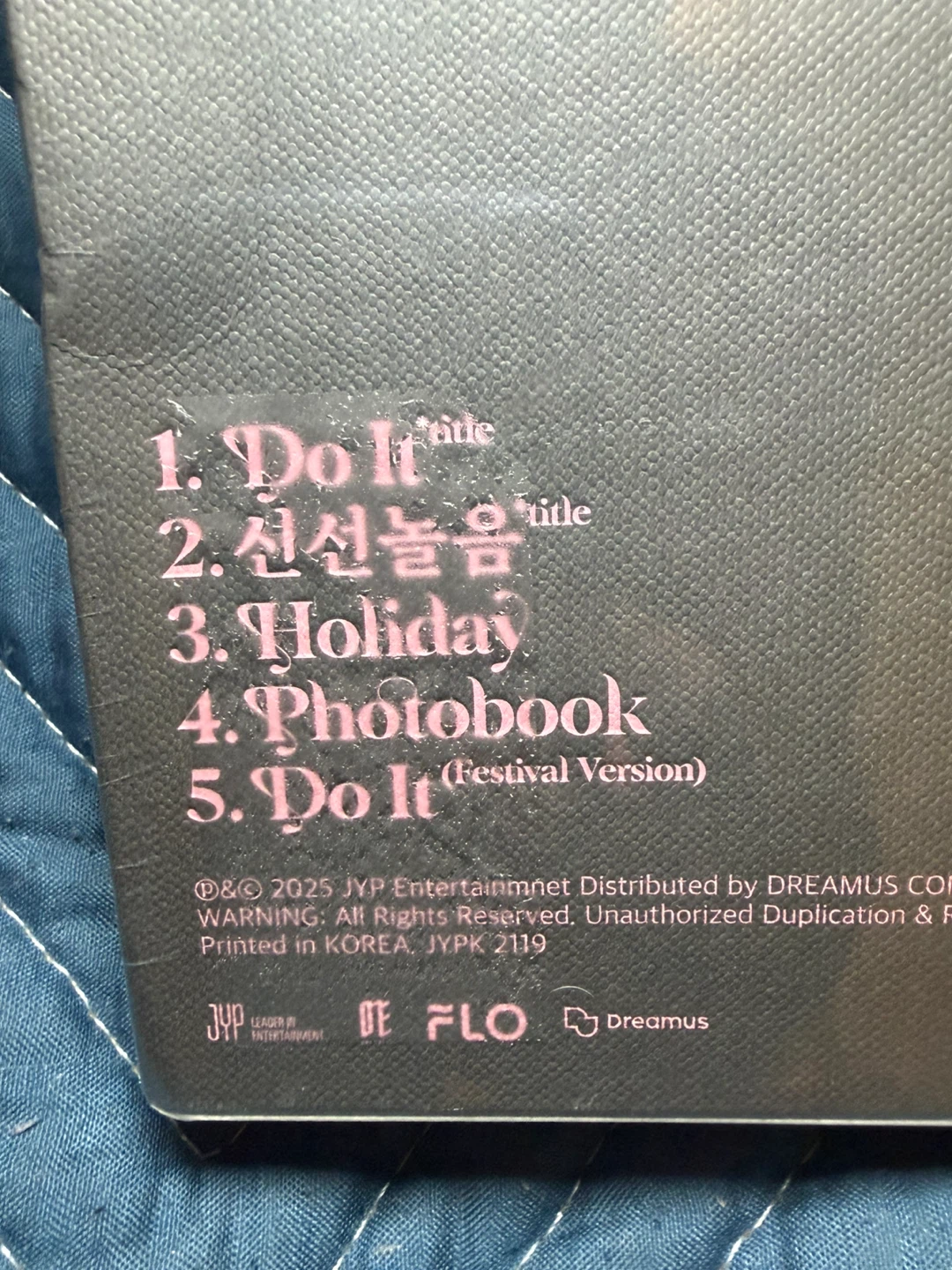 Sealed Stray Kids Do It Skz It Tape K-Pop Korea - photo 3