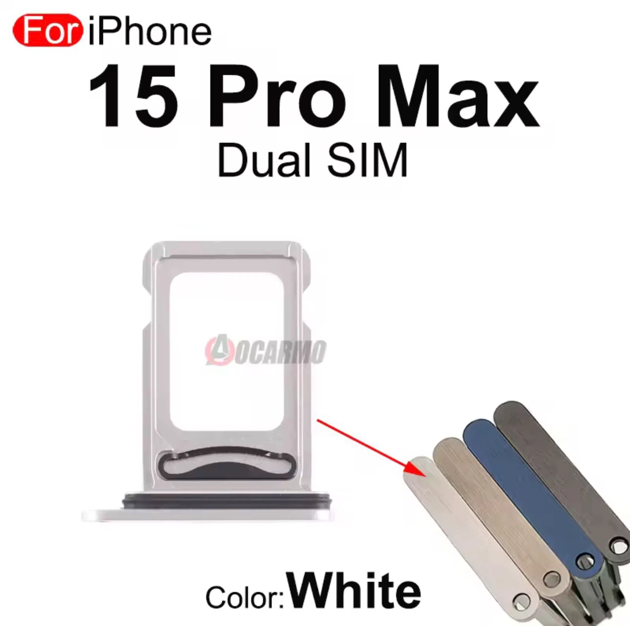 iPhone 15 Pro Max Dual SIM Tray