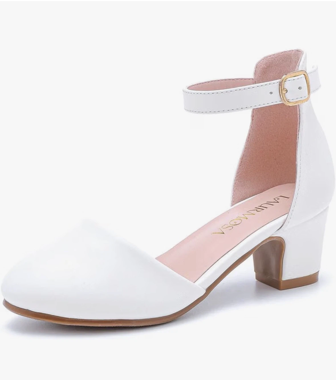 White Heels - Size 5