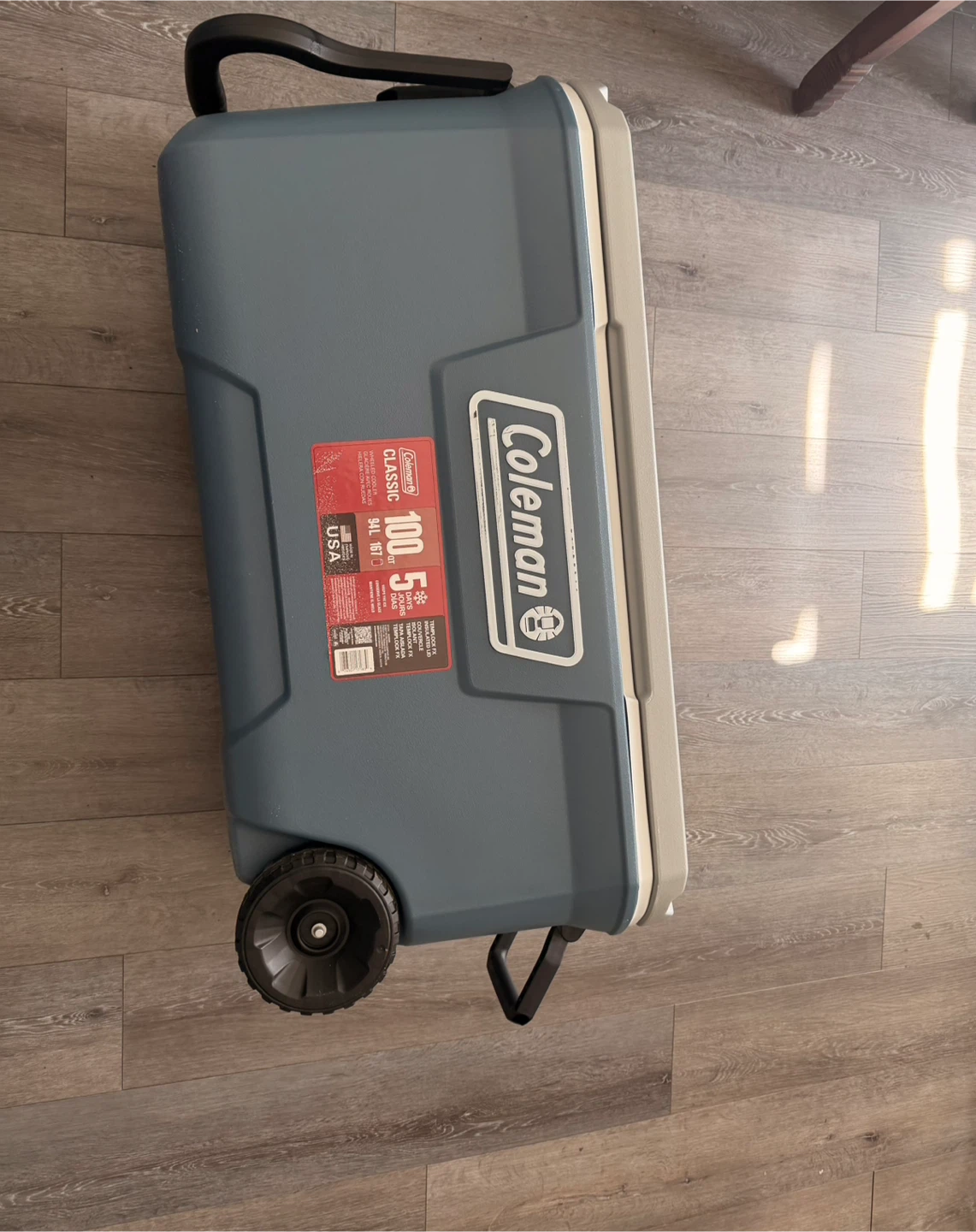Coleman 100 Quart Classic Wheeled Cooler(NEVER USED) - photo 2
