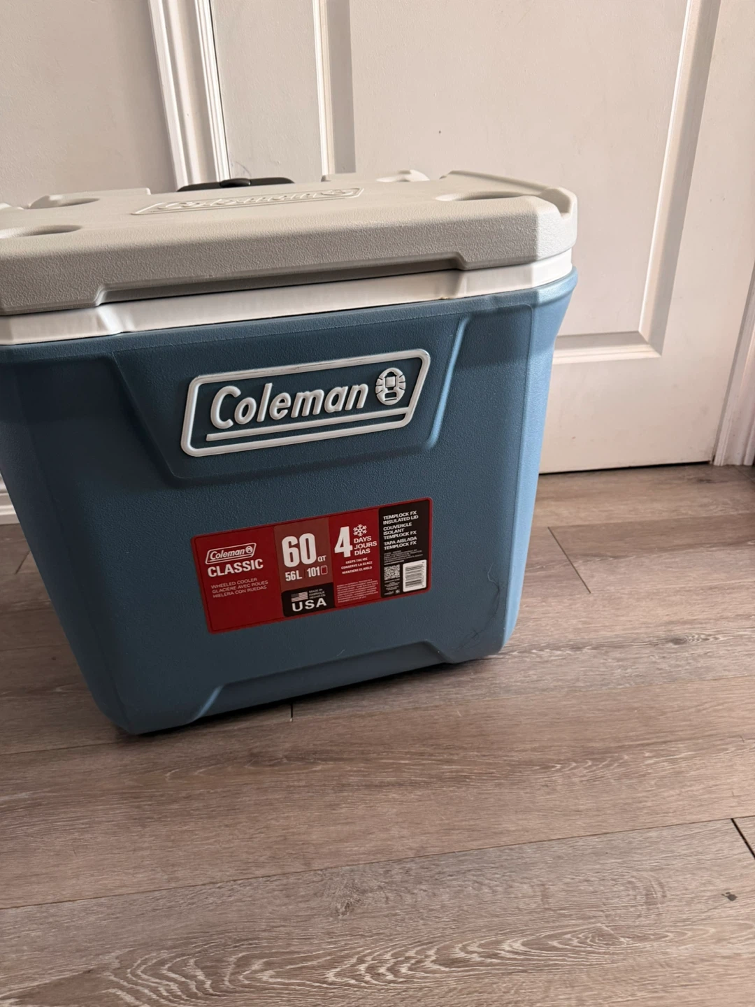 Coleman Classic 60-Quart Wheeled Cooler (NEVER USED) - photo 3