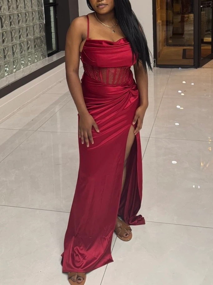 Red dress