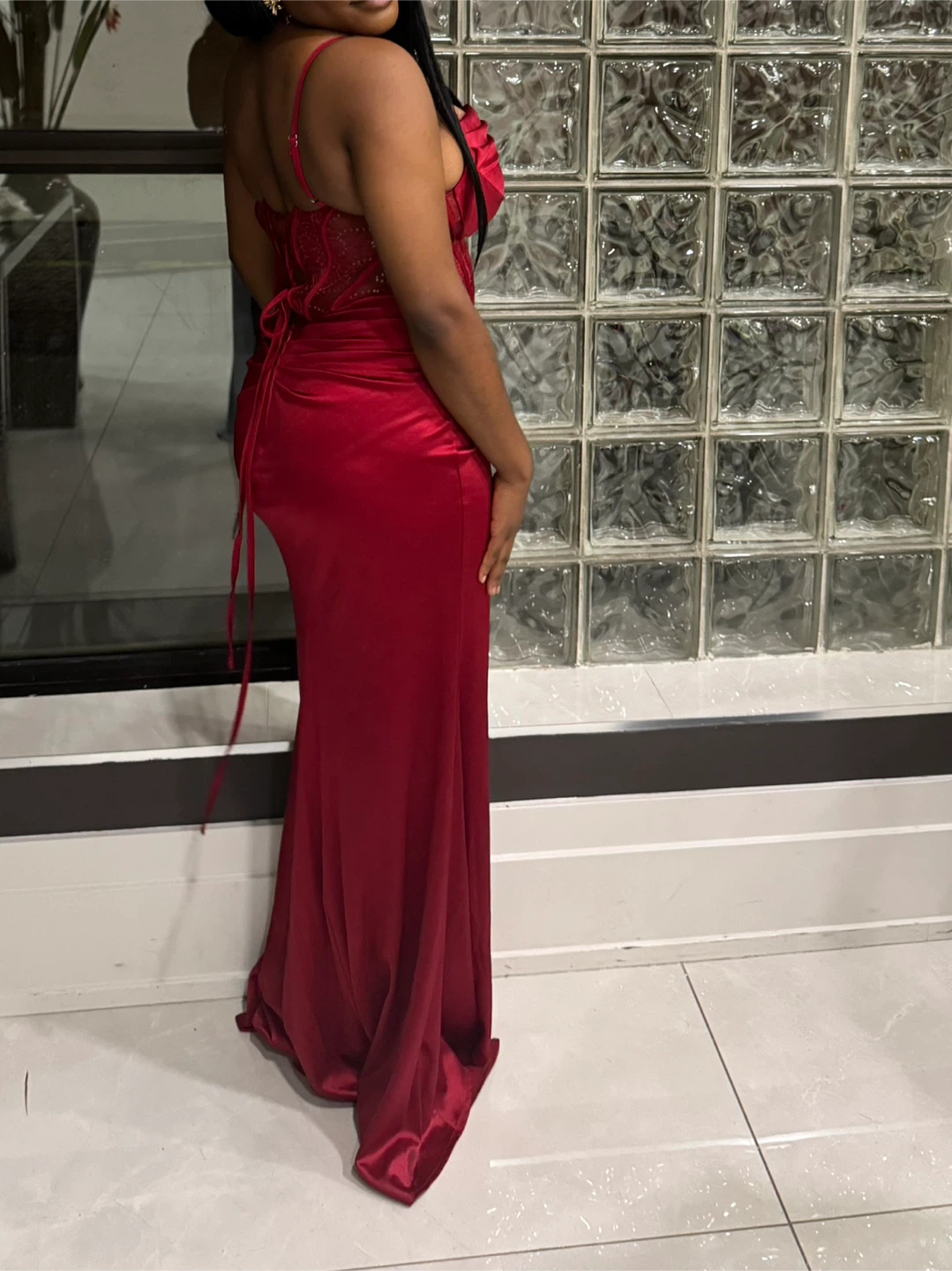 Red dress - photo 3