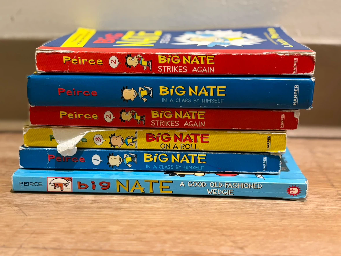 Big Nate Book Bundle – 6 Books by Lincoln Peirce