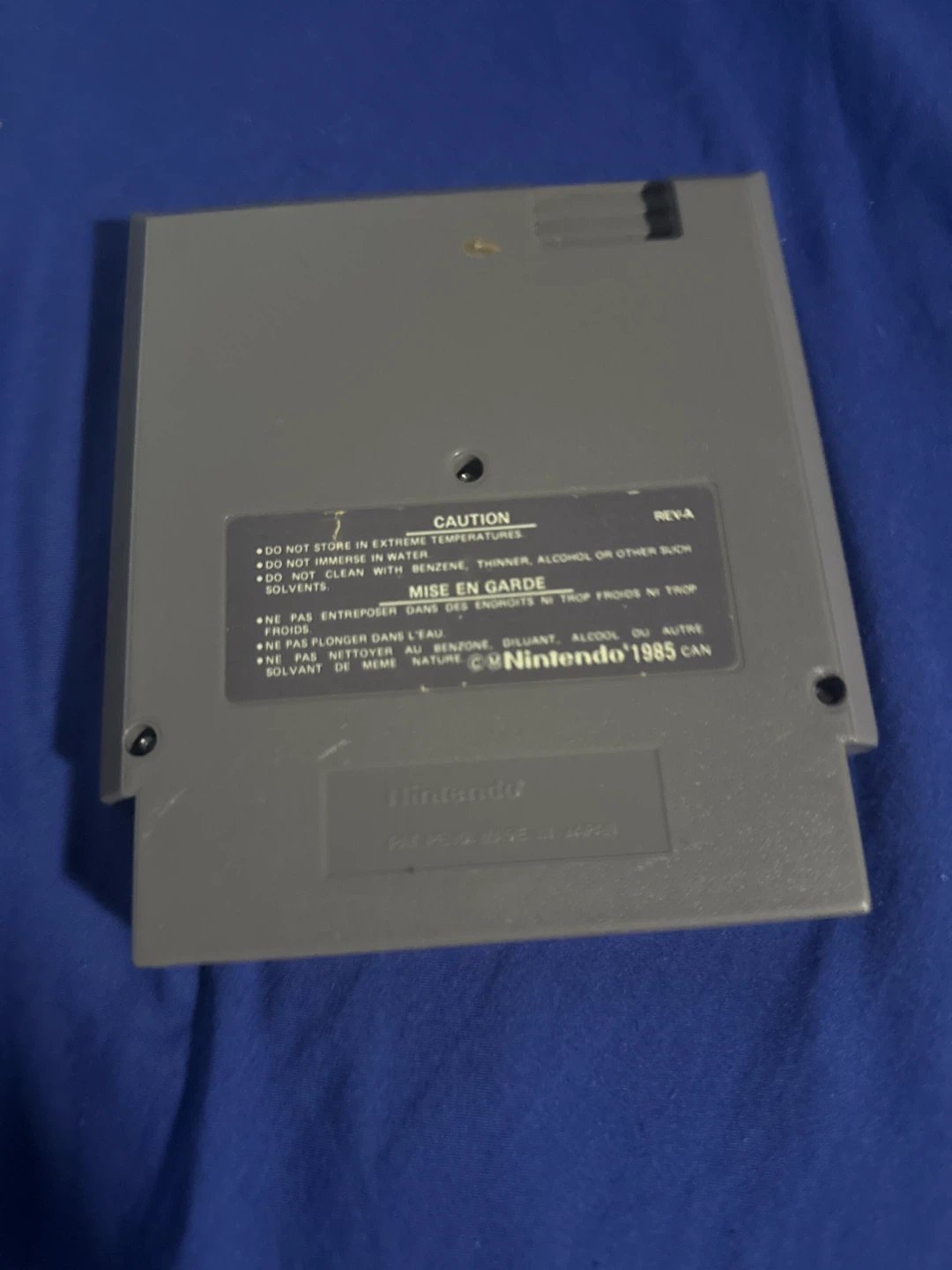 Super Mario bros/Duck hunt NES cartridge - photo 2