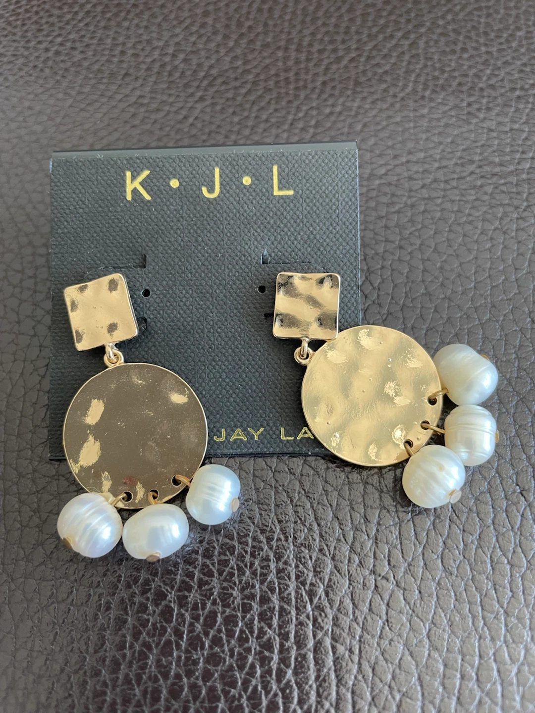K.J.L Kenneth Jay Lane Pearl Drop Earrings