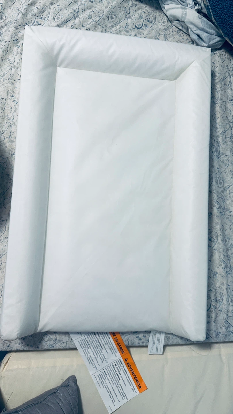 White Baby Changing Pad