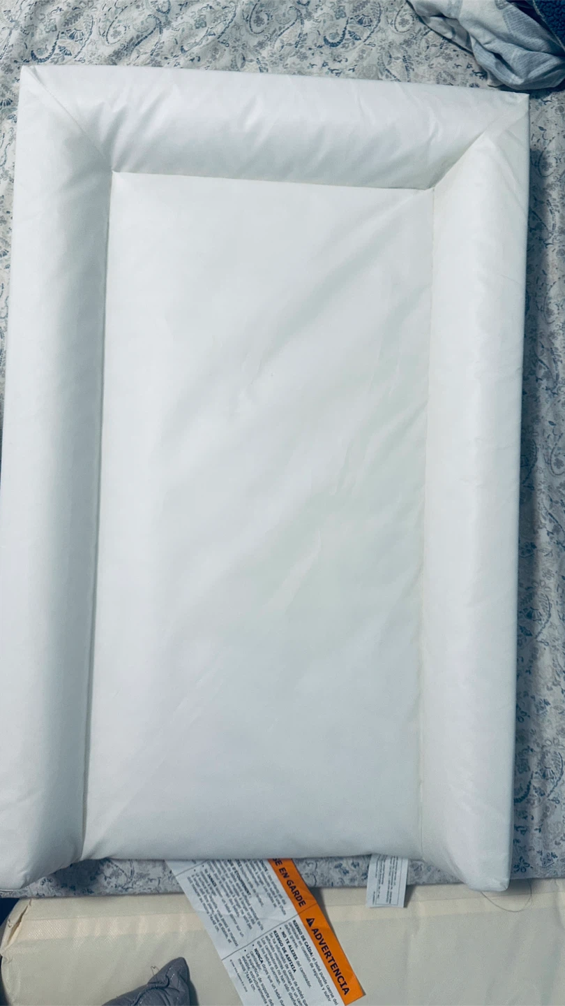White Baby Changing Pad - photo 3