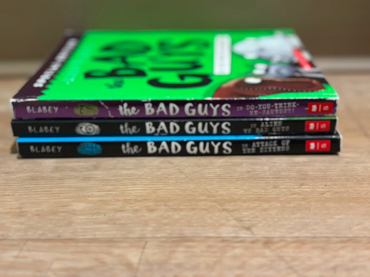 The Bad Guys Book Bundle – 3 Books by Aaron Blabey