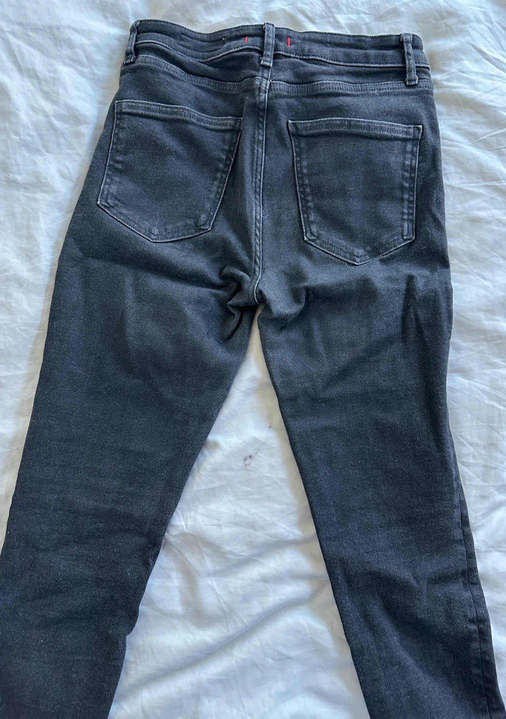 ZARA Women's Black Denim Jeans Size 10 - photo 5
