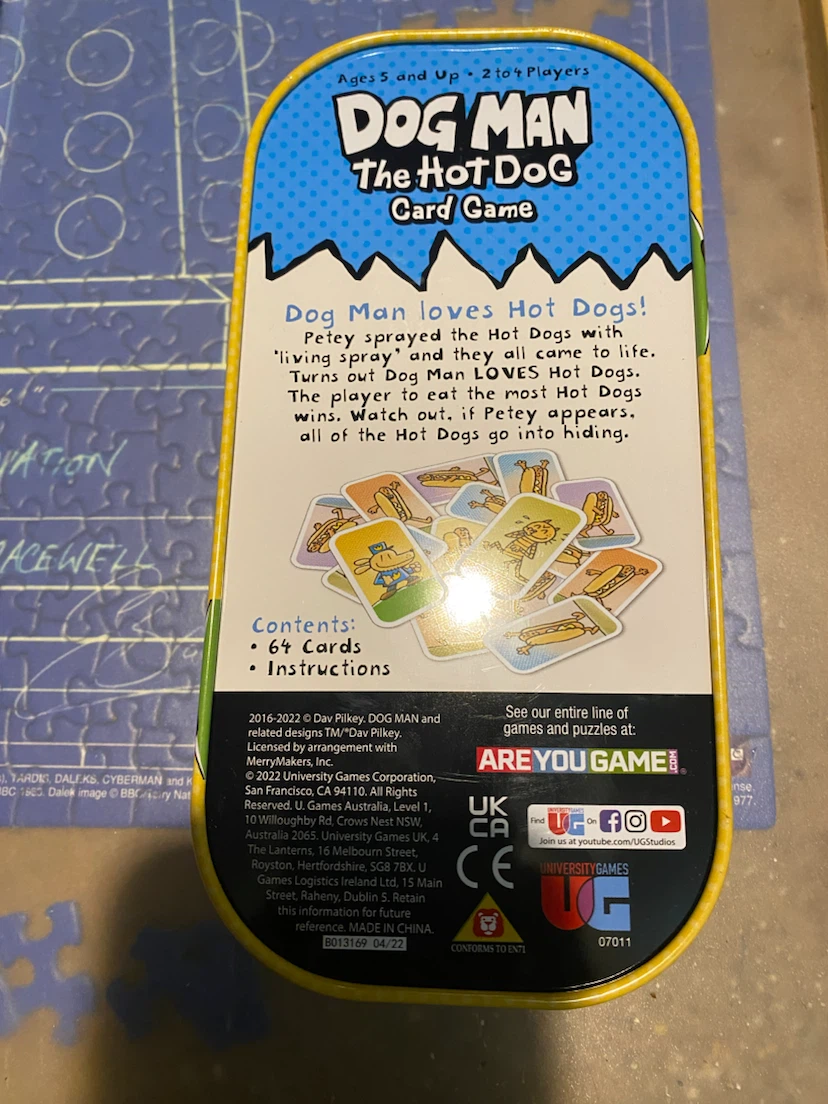 Dog Man games: Attack of the Fleas and The Hot Dog Card Game - photo 2