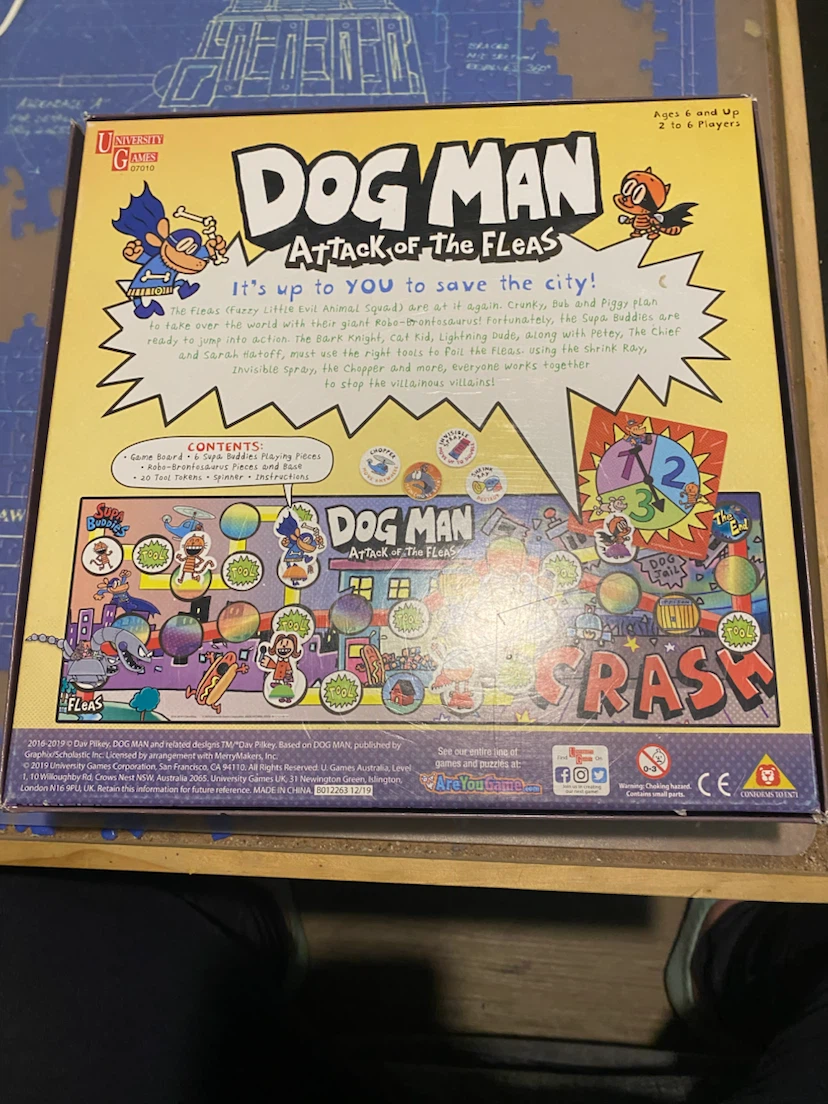 Dog Man games: Attack of the Fleas and The Hot Dog Card Game - photo 4