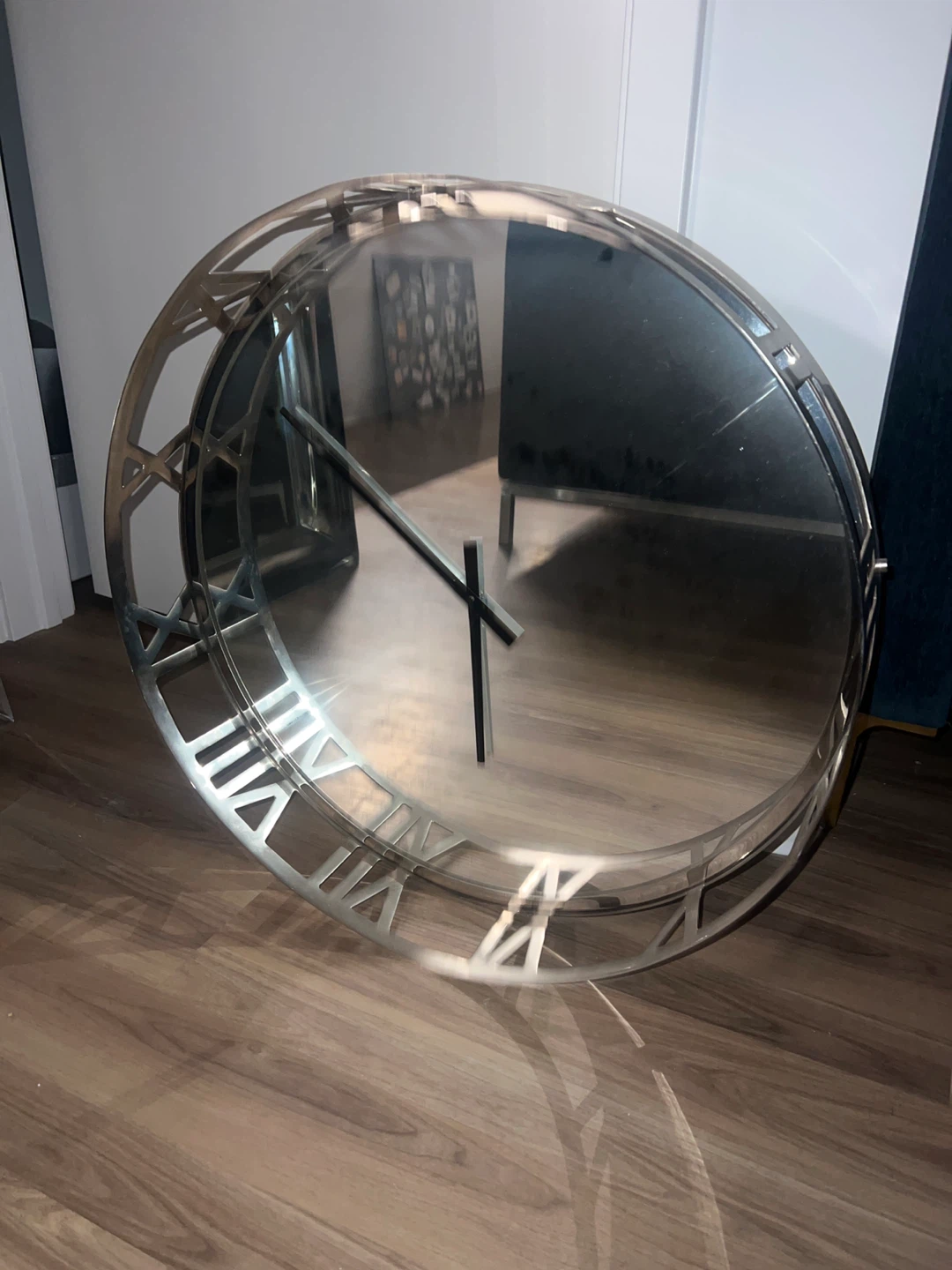 Large Roman Numeral Wall Clock