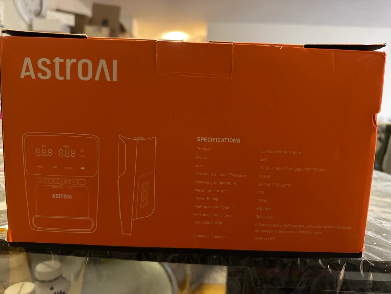 ASTROAI SUP Electric Air Pump DM1 - photo 2