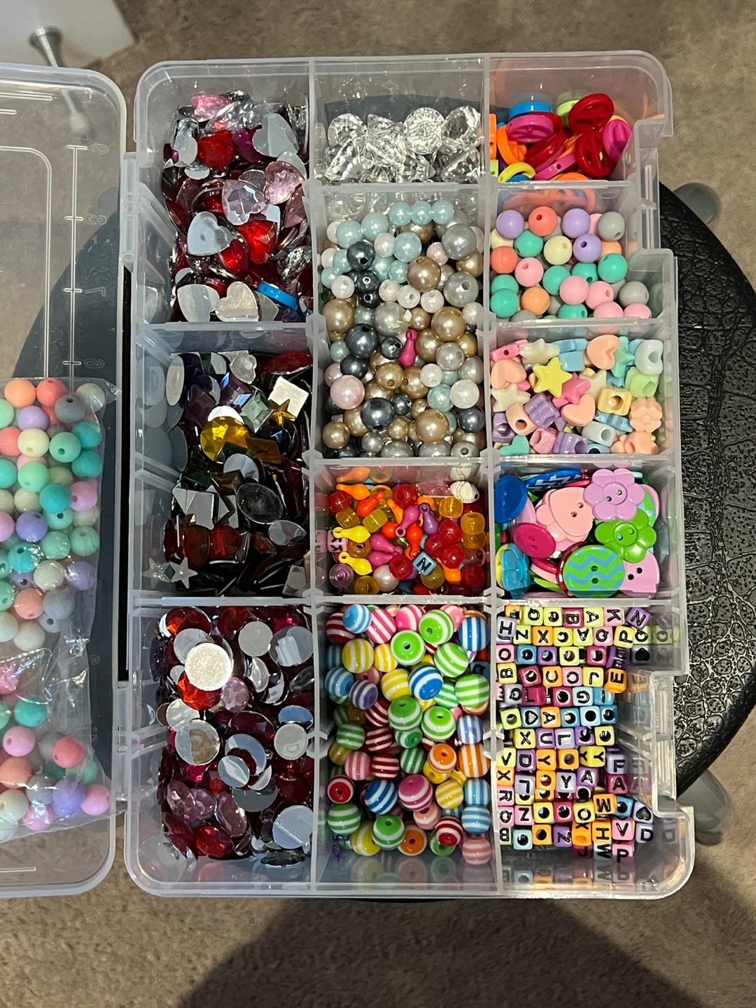 Beads with box