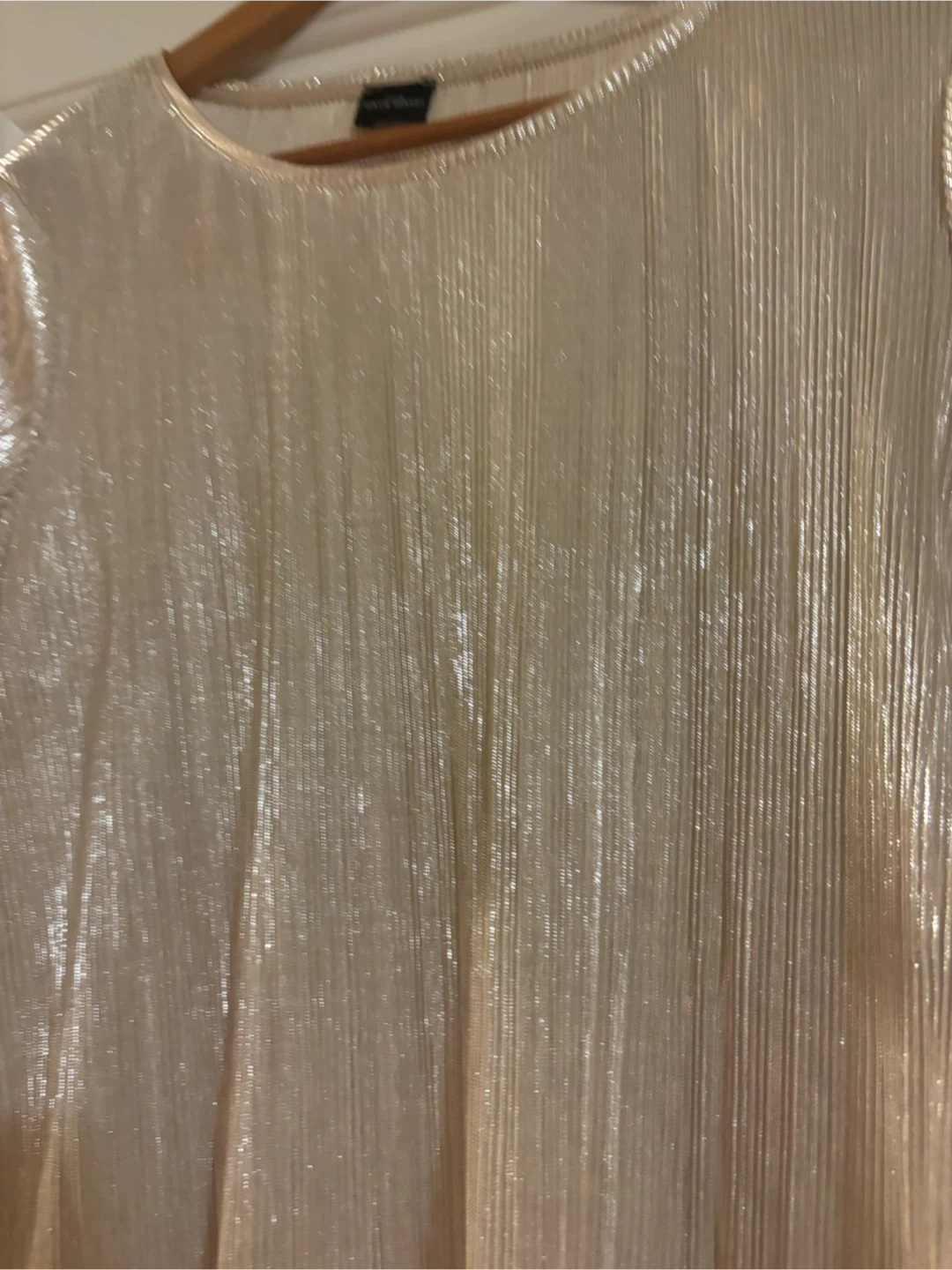 Your Sixth Sense Sheer Pleated Blouse, size L - photo 3