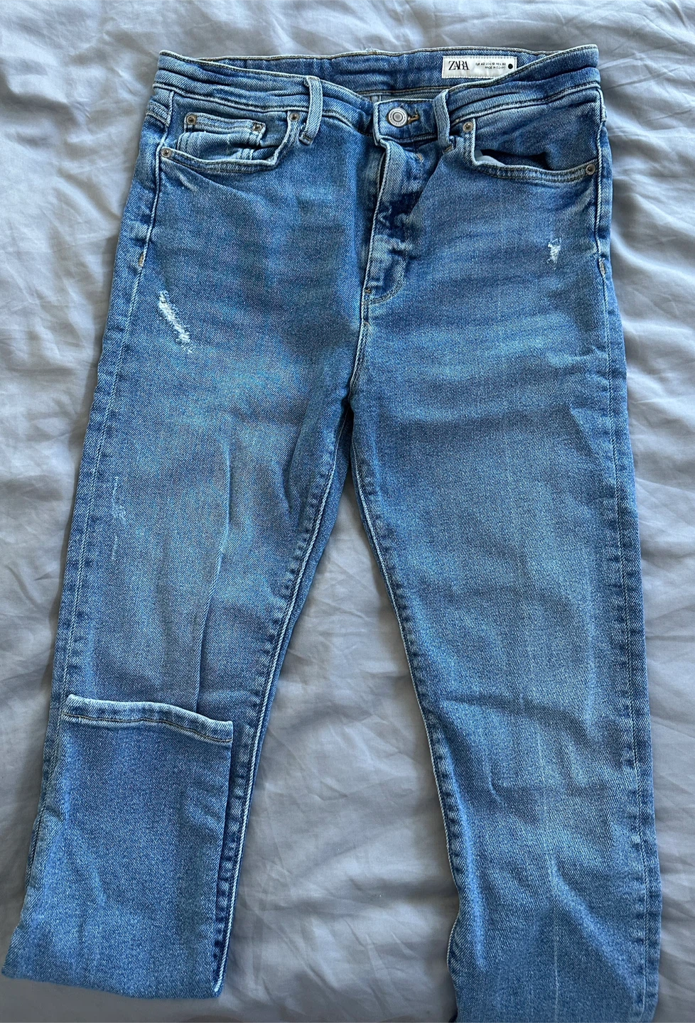 ZARA Denim Jeans - Blue High waist - photo 4