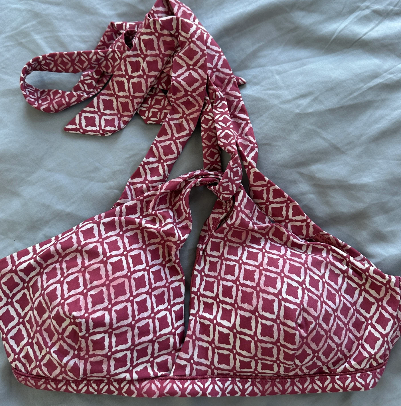 Bikini Set - Red geometric pattern - photo 2