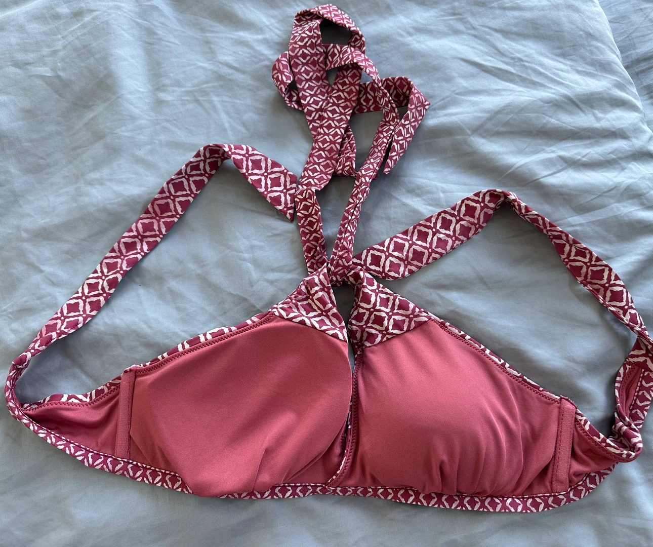 Bikini Set - Red geometric pattern - photo 3