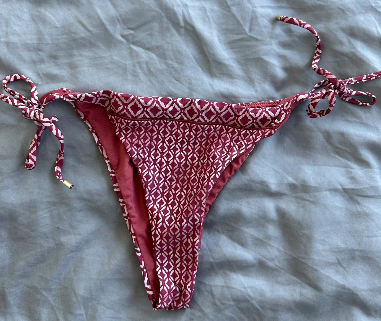 Bikini Set - Red geometric pattern - photo 4