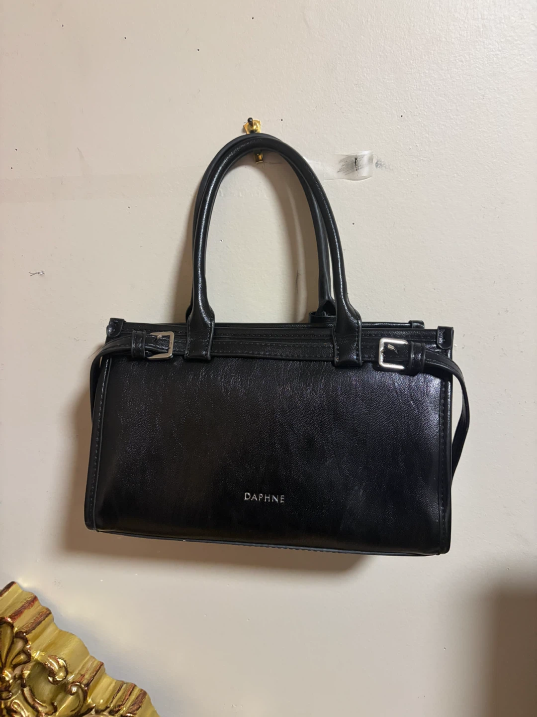 Black Daphne Handbag