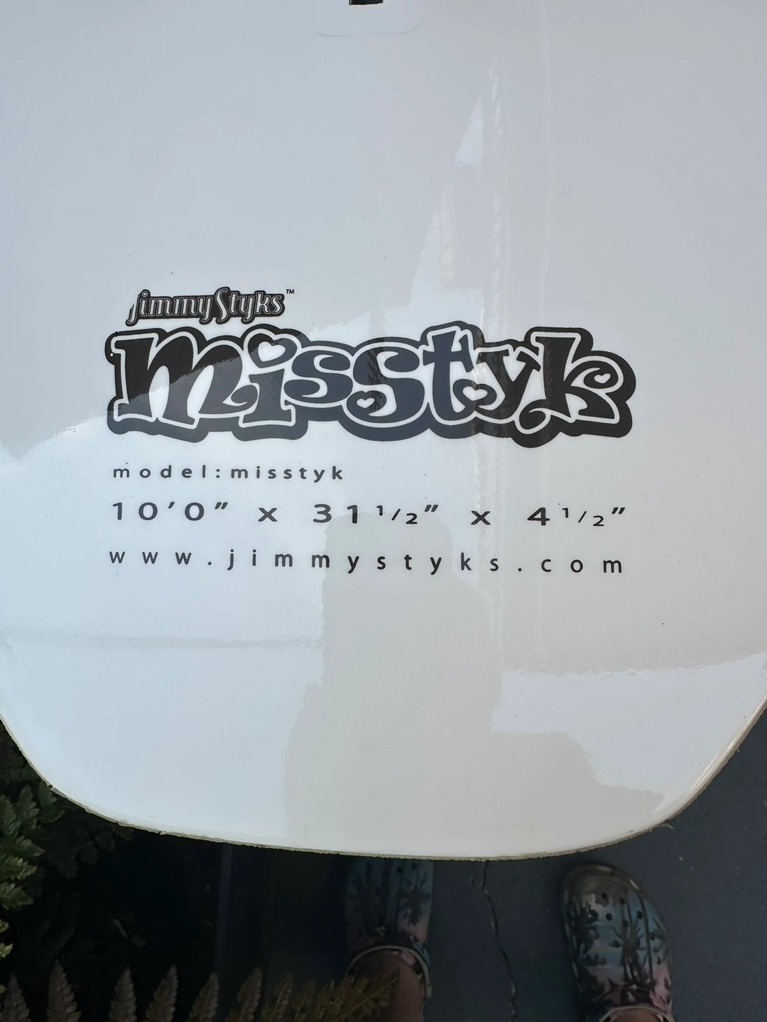 Jimmy Styks MissTyk Stand Up Paddleboard - 10'0"