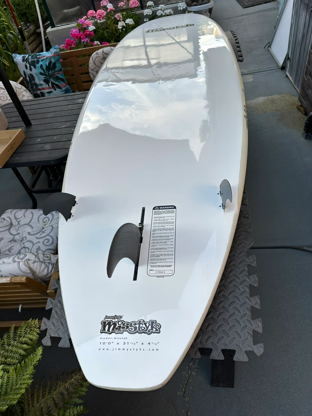 Jimmy Styks MissTyk Stand Up Paddleboard - 10'0" - photo 2