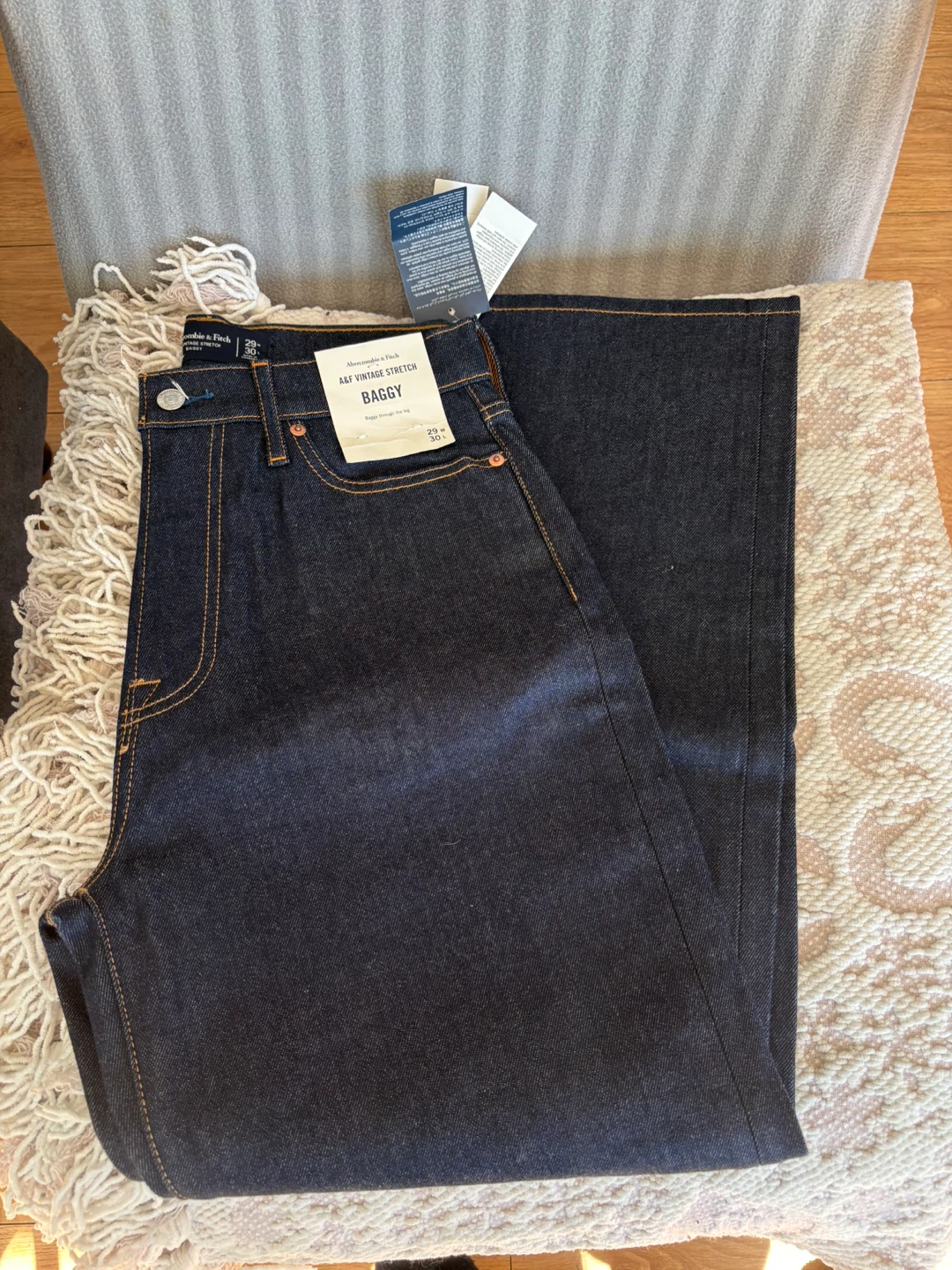 Abercrombie & Fitch Vintage Stretch Baggy Jeans