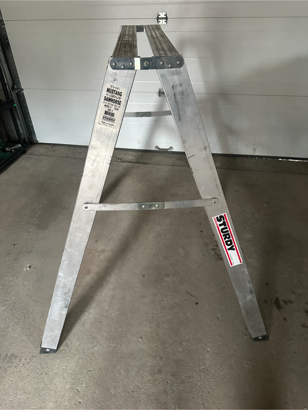 Mustang Sawhorse Step Ladder